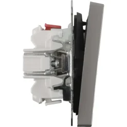Schakelaars|Stopcontacten & Overige Contactdozen > Schneider Electric Merten D-Life inbouw serieschakelaar edelstaal