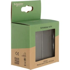 Schakelaars|Stopcontacten & Overige Contactdozen > Schneider Electric Merten D-Life inbouw serieschakelaar edelstaal