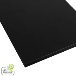 Meubelpanelen|Timmerpanelen > Geen Meubelpaneel antraciet essen ABS fingerprint proof 120x40 cm 18 mm