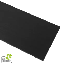 Meubelpanelen|Timmerpanelen > Geen Meubelpaneel antraciet essen ABS fingerprint proof 120x30 cm 18 mm