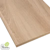 Meubelpanelen|Timmerpanelen > Geen Meubelpaneel gebleekt eiken ABS fingerprint proof 80x40 cm 18 mm