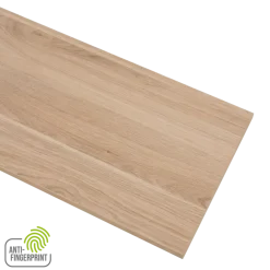 Meubelpanelen|Timmerpanelen > Geen Meubelpaneel gebleekt eiken ABS fingerprint proof 80x40 cm 18 mm