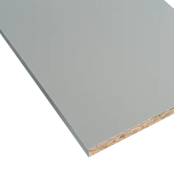 Meubelpanelen|Timmerpanelen > Geen Meubelpaneel inox metallic ABS 240x60 cm 18 mm