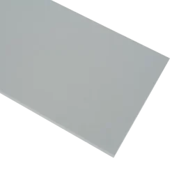 Meubelpanelen|Timmerpanelen > Geen Meubelpaneel inox metallic ABS 120x40 cm 18 mm