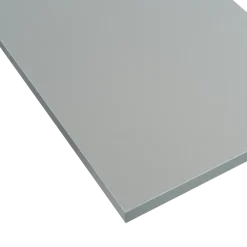 Meubelpanelen|Timmerpanelen > Geen Meubelpaneel inox metallic ABS 120x30 cm 18 mm