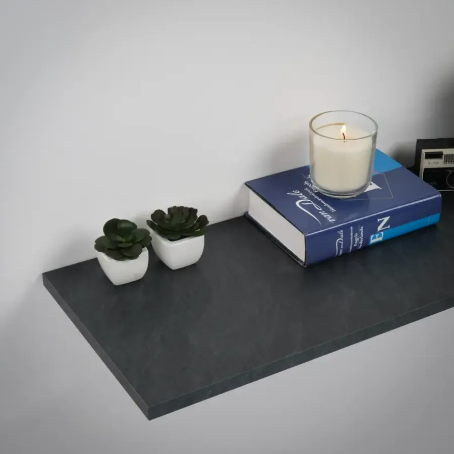 Meubelpanelen|Timmerpanelen > Geen Meubelpaneel leisteen ABS 80x30 cm 18 mm