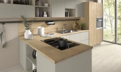 Meubelpanelen|Timmerpanelen > Geen Meubelpaneel naturel eiken ABS 80x40 cm 18 mm
