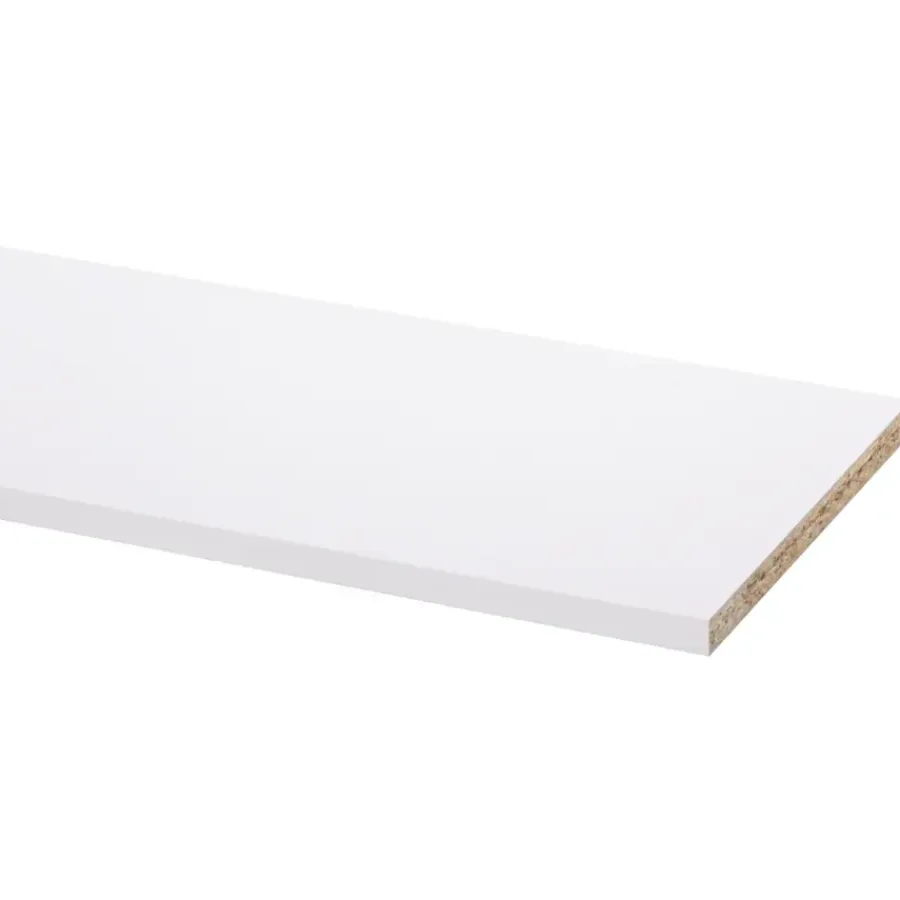 Meubelpanelen|Timmerpanelen > Geen Meubelpaneel wit 250x25 cm dikte 18 mm