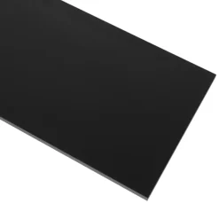 Meubelpanelen|Timmerpanelen > Geen Meubelpaneel zwart ABS 240x60 cm 18 mm