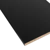 Meubelpanelen|Timmerpanelen > Geen Meubelpaneel zwart ABS 240x40 cm 18 mm