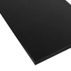 Meubelpanelen|Timmerpanelen > Geen Meubelpaneel zwart ABS 120x40 cm 18 mm