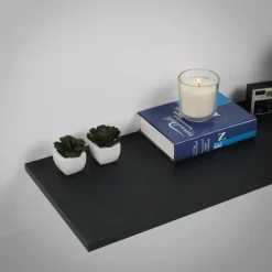 Meubelpanelen|Timmerpanelen > Geen Meubelpaneel zwart eiken ABS 240x60 cm 18 mm