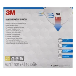 Persoonlijke Bescherming > 3M fijnstofmasker Aura 9312 FFP1 met ventiel