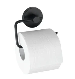 Milazzo toiletrolhouder mat zwart staal