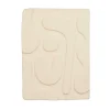 Muurdecoratie l.roze - l20,5xb27,5xh1,5cm