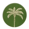 Muurdecoratie palmboom groen - h1,5xd21cm