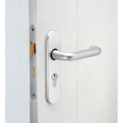 Deursloten|Cilinders > Nemef 1200 serie slotset binnendeur inclusief beslag en cilinder Doorn 50mm PC 55mm
