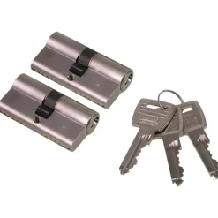 Cilinders|Cilinders > Nemef veiligheidscilinder NF2 30/30 mm SKG 2-sterren gelijksluitend (2 stuks)