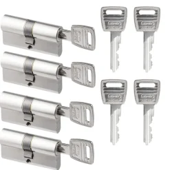 Cilinders|Cilinders > Nemef veiligheidscilinder NF2 30/30 mm SKG 2-sterren gelijksluitend (4 stuks)