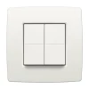 Dimmers|Opbouw Schakelmateriaal > Niko Hue Dimschakelaar Original Wit