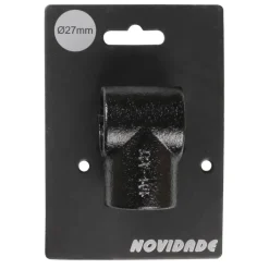 Novidade steigerbuis koppelstuk t-stuk zwart ø 27 mm