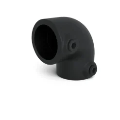 Novidade steigerbuis koppelstuk kniestuk zwart ø 21 mm