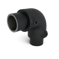 Novidade steigerbuis koppelstuk kniestuk zwart ø 21 mm