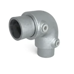 Novidade steigerbuis koppelstuk kniestuk verzinkt ø 21 mm