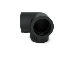 Novidade steigerbuis koppelstuk hoekstuk zwart ø 27 mm