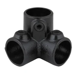 Novidade steigerbuis koppelstuk hoekstuk zwart ø 42 mm