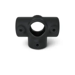 Novidade steigerbuis koppelstuk t-stuk zwart ø 21 mm