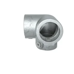 Novidade steigerbuis koppelstuk hoekstuk grijs ø 21 mm