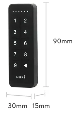 Deursloten|Cilinders > NUKI Keypad bedieningspaneel voor Smart Lock 2.0