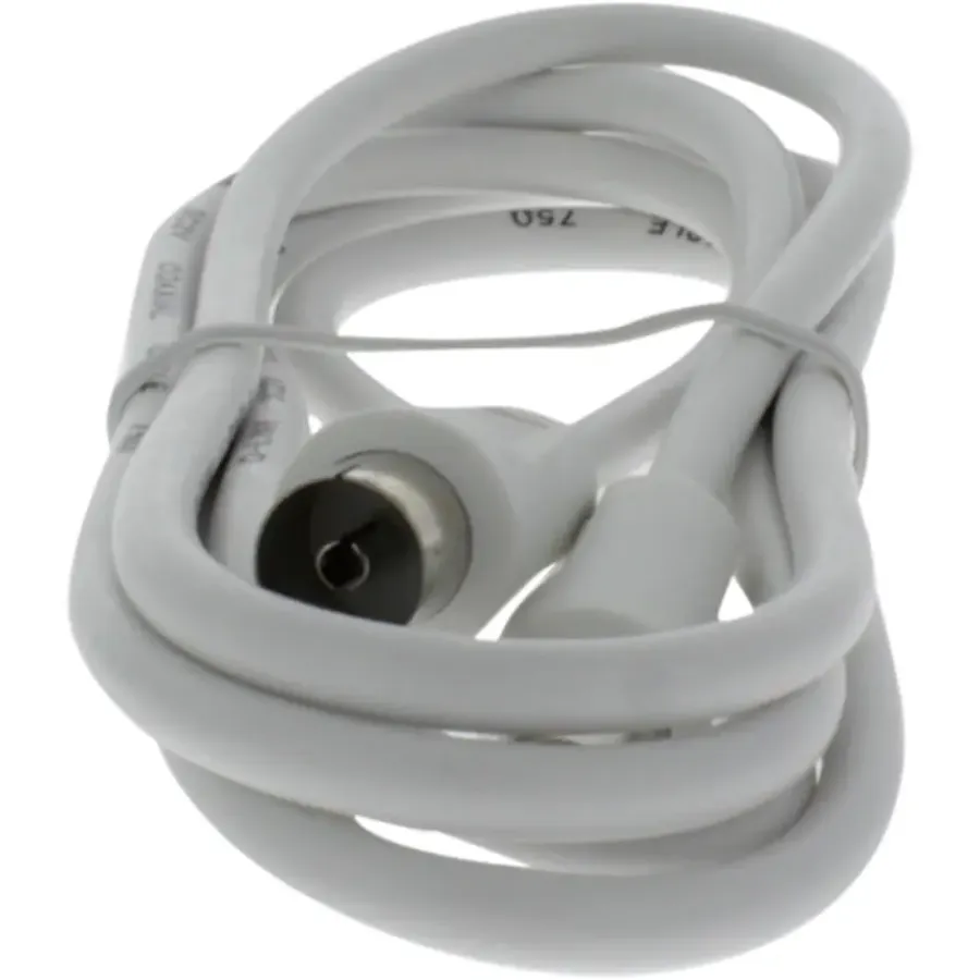 Audio & Video Accessoires > OK Coax Snoer 1,5 Meter Wit