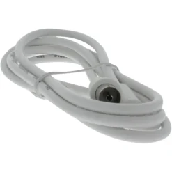 Audio & Video Accessoires > OK Coax Snoer 1,5 Meter Wit