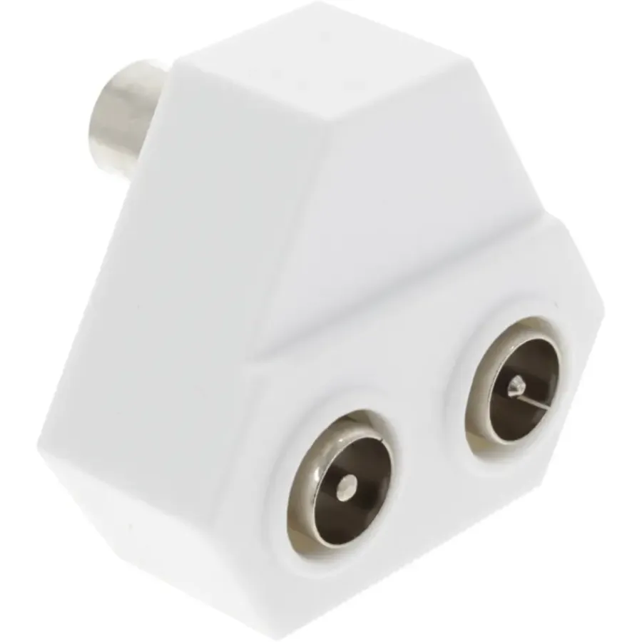 Audio & Video Accessoires > OK coax splitter TV wit