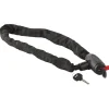 Fietssloten > OK kettingslot met hangslot zwart 90 cm