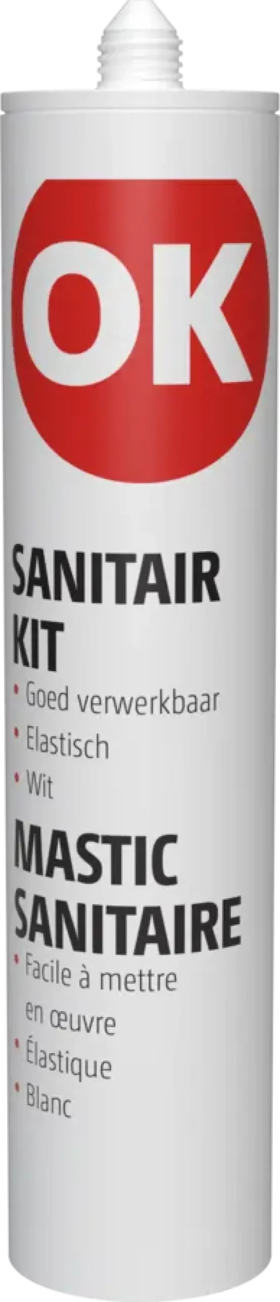 Toebehoren En Benodigdheden > OK sanitairkit wit 290 ml