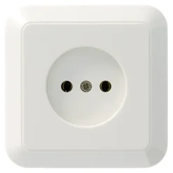 Inbouw Schakelmateriaal|Stopcontacten & Overige Contactdozen > OK stopcontact inbouw enkel wit