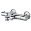 OK Thermostatische Badkraan Chroom 15 cm