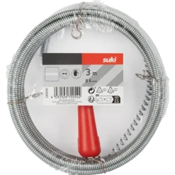 Ontstoppers|Ontstoppingsmiddelen > Suki Ontstoppingsveer 3 meter voor Ø32-40mm buis