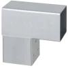 Houtverbinders|Houtverbinders > Geen Paalverbinder voor pergola hoekstuk 2-kants 7x7 cm gegalvaniseerd