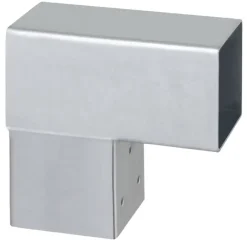Houtverbinders|Houtverbinders > Geen Paalverbinder voor pergola hoekstuk 2-kants 9x9 cm gegalvaniseerd