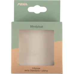 Afdekramen|Inbouw Schakelmateriaal > Peha Standard afdekplaat crème