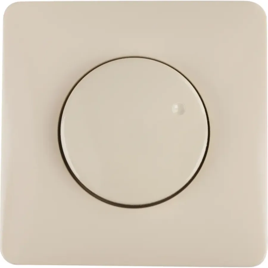 Dimmers|Inbouw Schakelmateriaal > Peha Standard centraalplaat dimmer creme