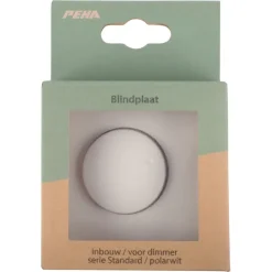 Dimmers|Inbouw Schakelmateriaal > Peha Standard centraalplaat dimmer Wit