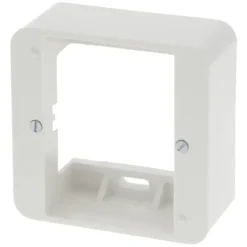 Afdekramen|Inbouw Schakelmateriaal > Peha Standard Opbouwraam 1-voudig wit