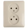 Inbouw Schakelmateriaal|Stopcontacten & Overige Contactdozen > Peha Standard stopcontact dubbel crème