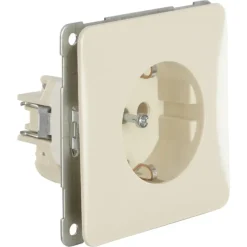 Inbouw Schakelmateriaal|Stopcontacten & Overige Contactdozen > Peha Standard stopcontact geaard crème