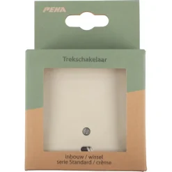 Schakelaars > Peha Standard trekschakelaar crème